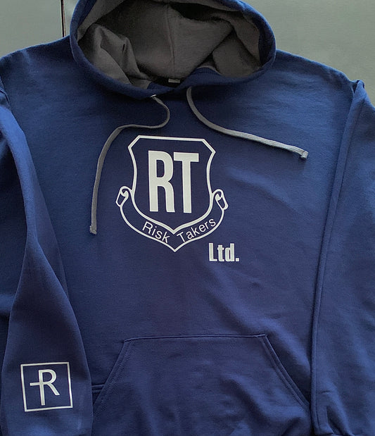 Navy Blue And Metallic Grey (Dallas Cowboy Colorway) RT Hoodie