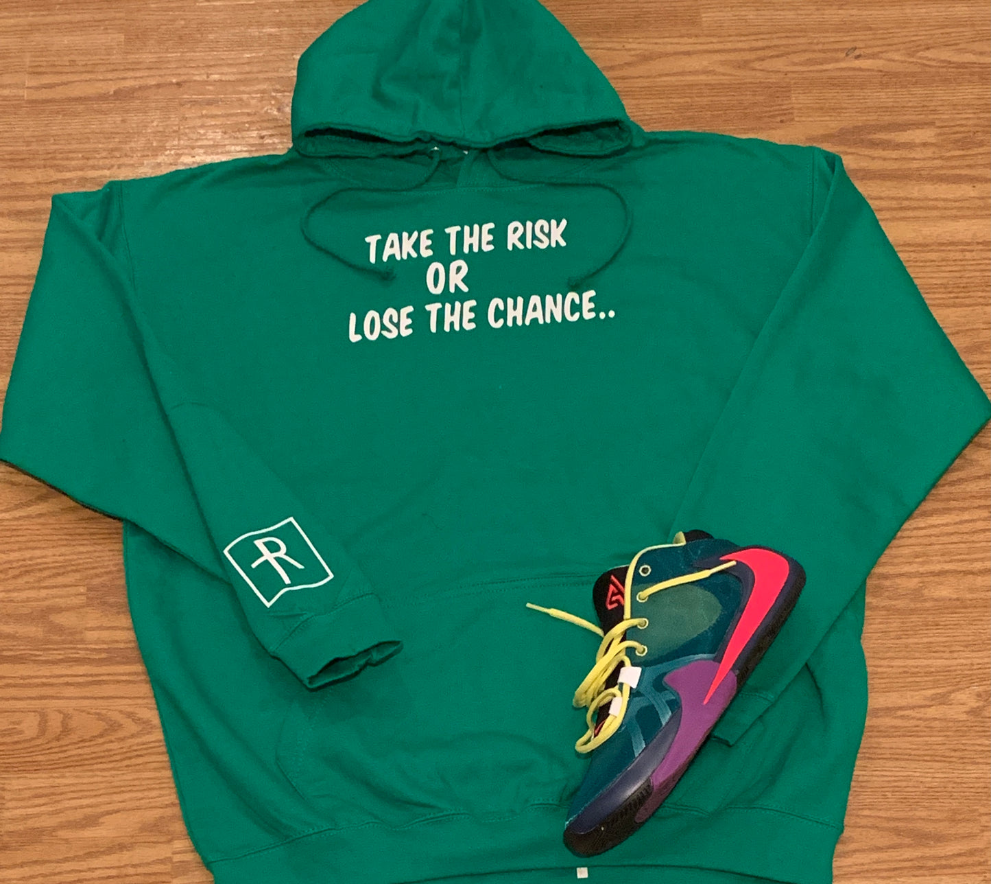6 Assorted (Colors) Risk Takers Limited Unisex “The The Risk” Hoodies