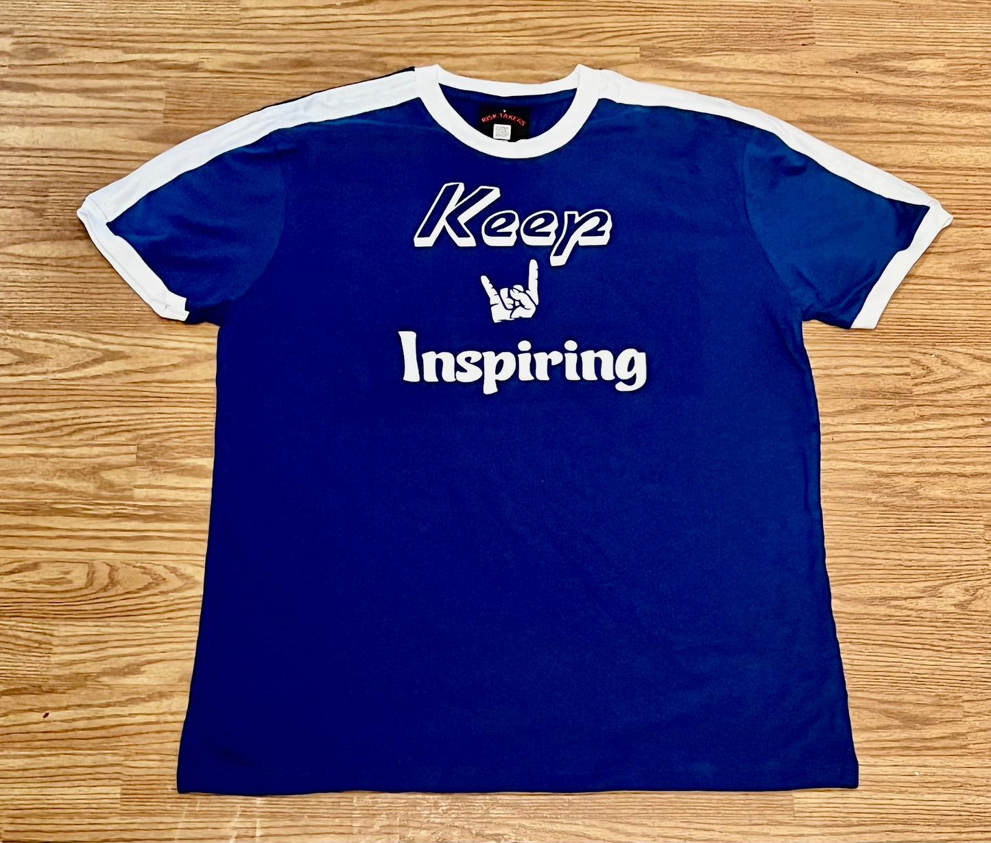 Keep Inspiring Unisex Ringer Tees