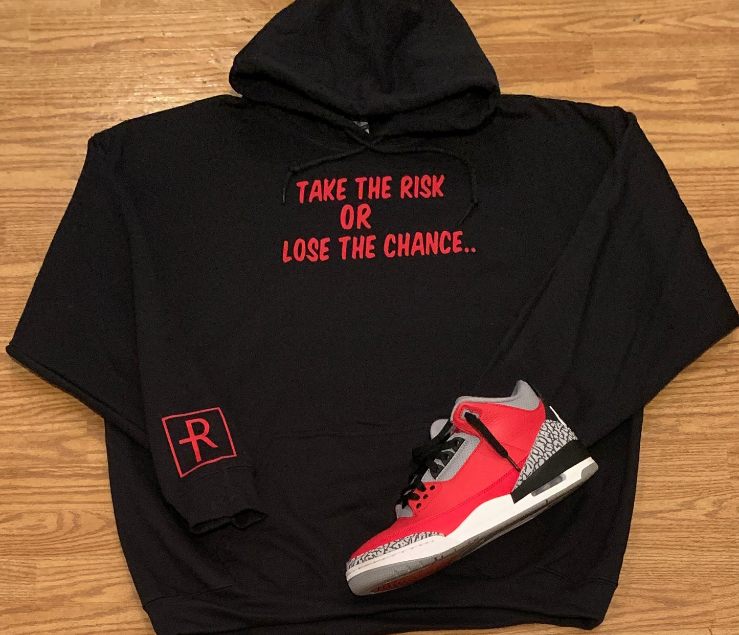 6 Assorted (Colors) Risk Takers Limited Unisex “The The Risk” Hoodies