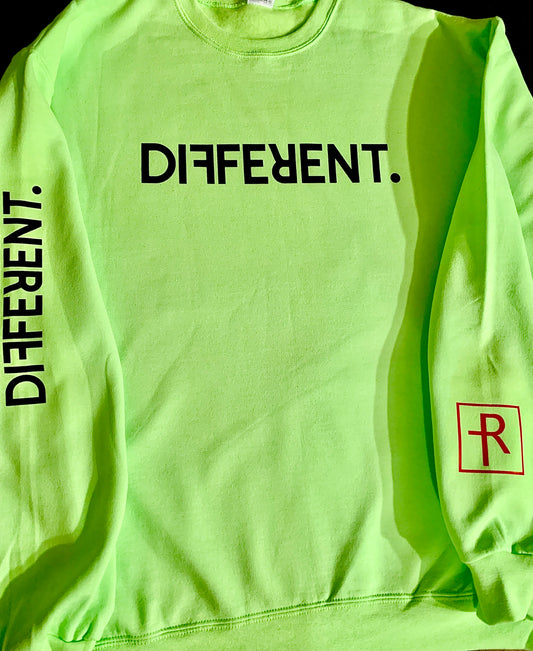 Lime With Black And Red Accent Kobe Bryant “Grinch” Inspired Different Crewneck