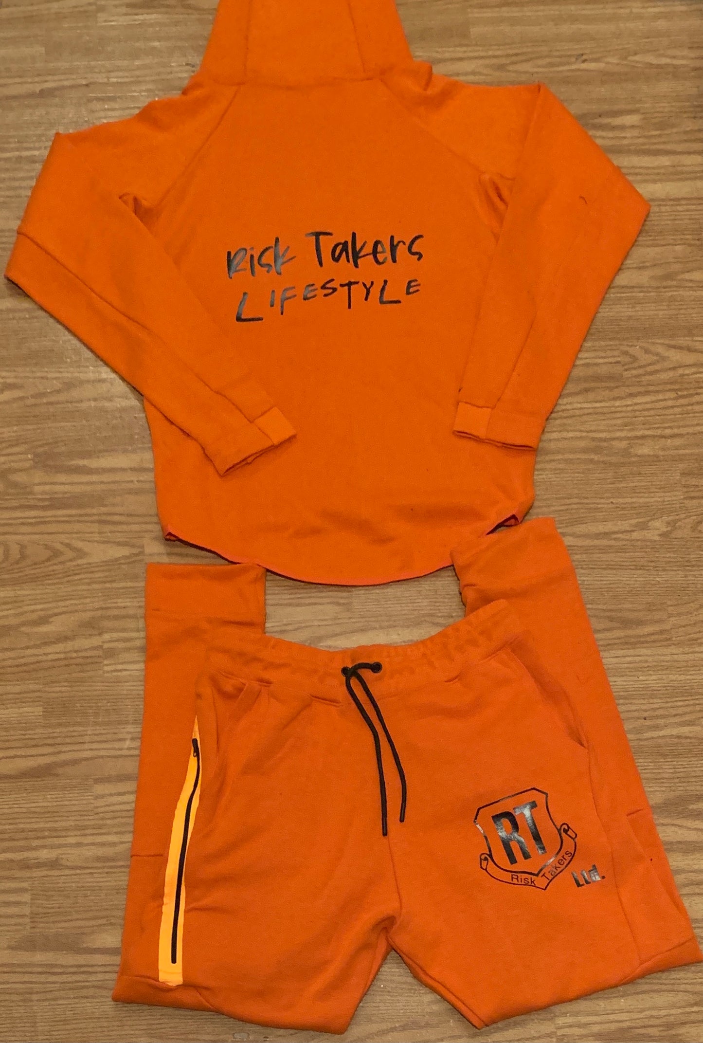 3m Orange With Grey Unisex RT Tech Suit