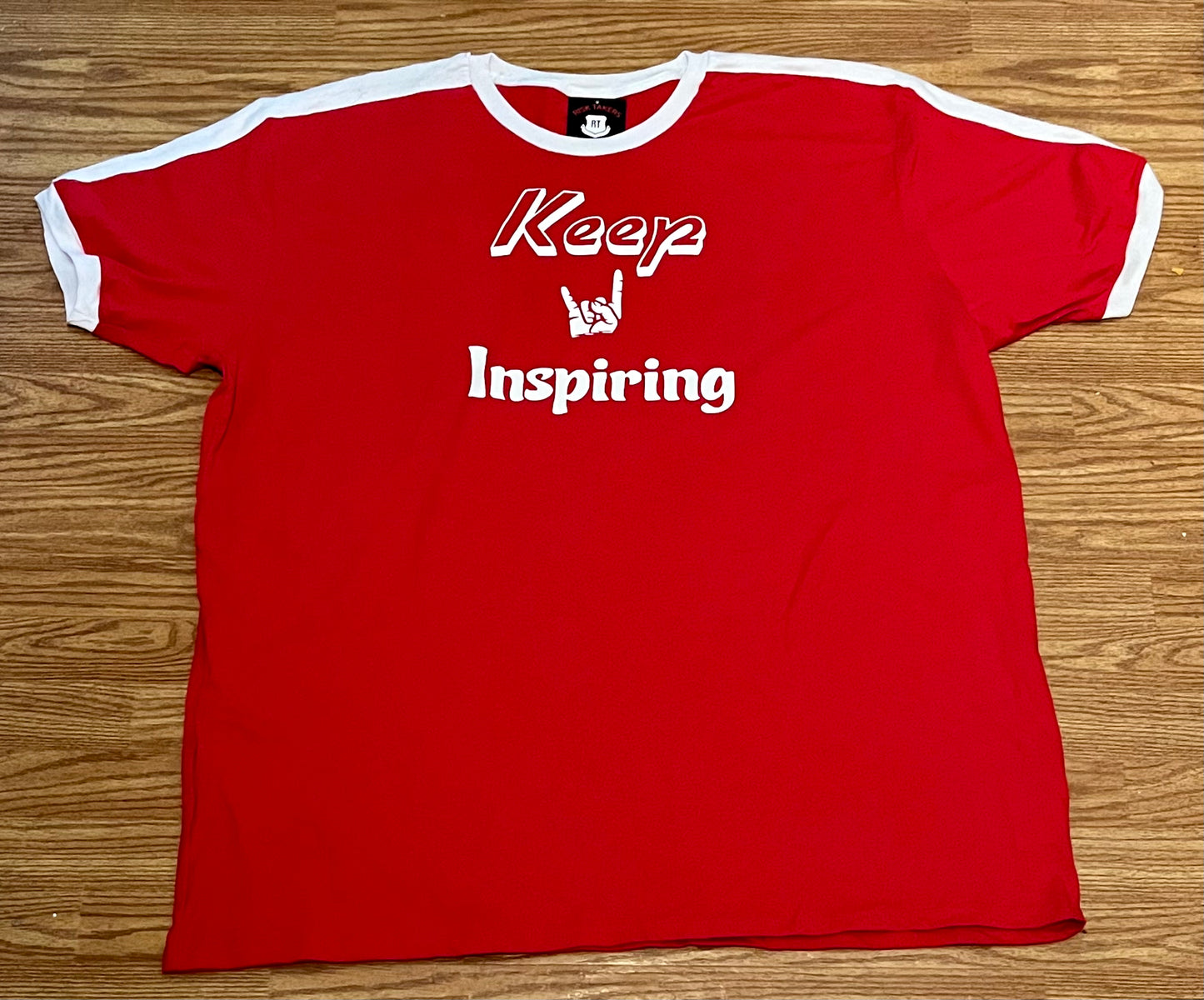Keep Inspiring Unisex Ringer Tees