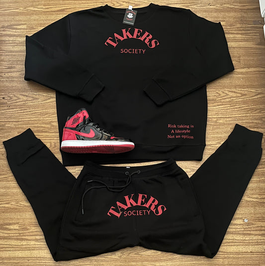 Takers Society Unisex Crewneck Sweatsuit
