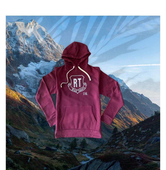 Burgundy Kids Hoodie