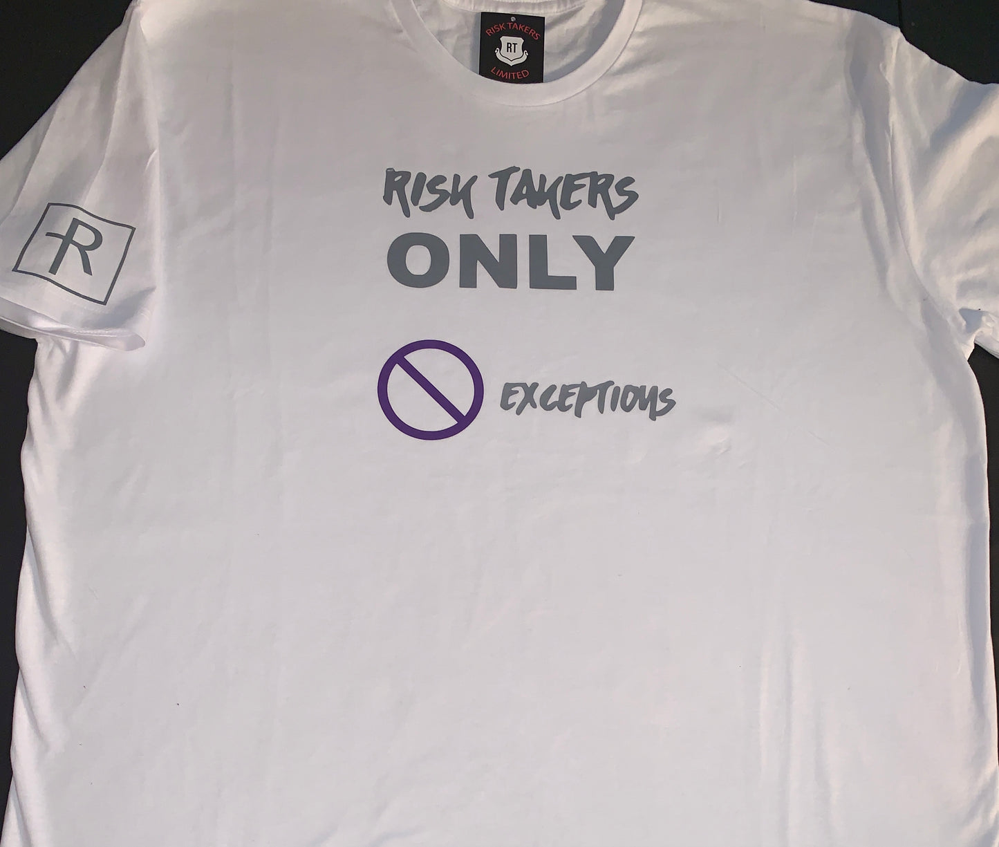 White/Grey/Purple Flint Unisex RT ONLY Tee