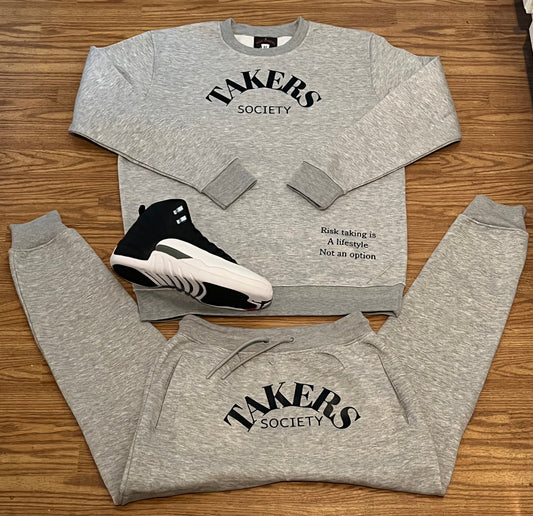 Takers Society Unisex Crewneck Sweatsuits